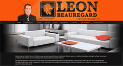 Desktop Screenshot of leonbeauregard.com